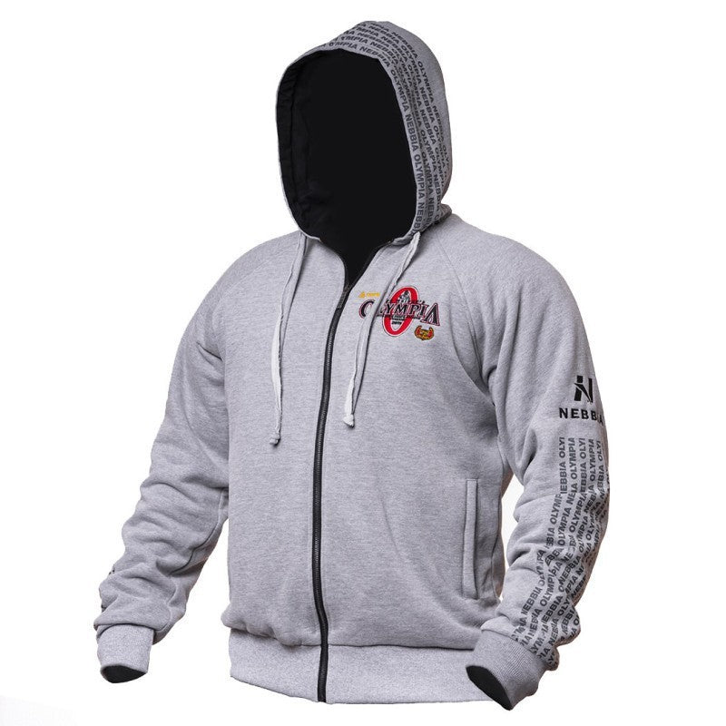 Cotton printed fitness Hoodie