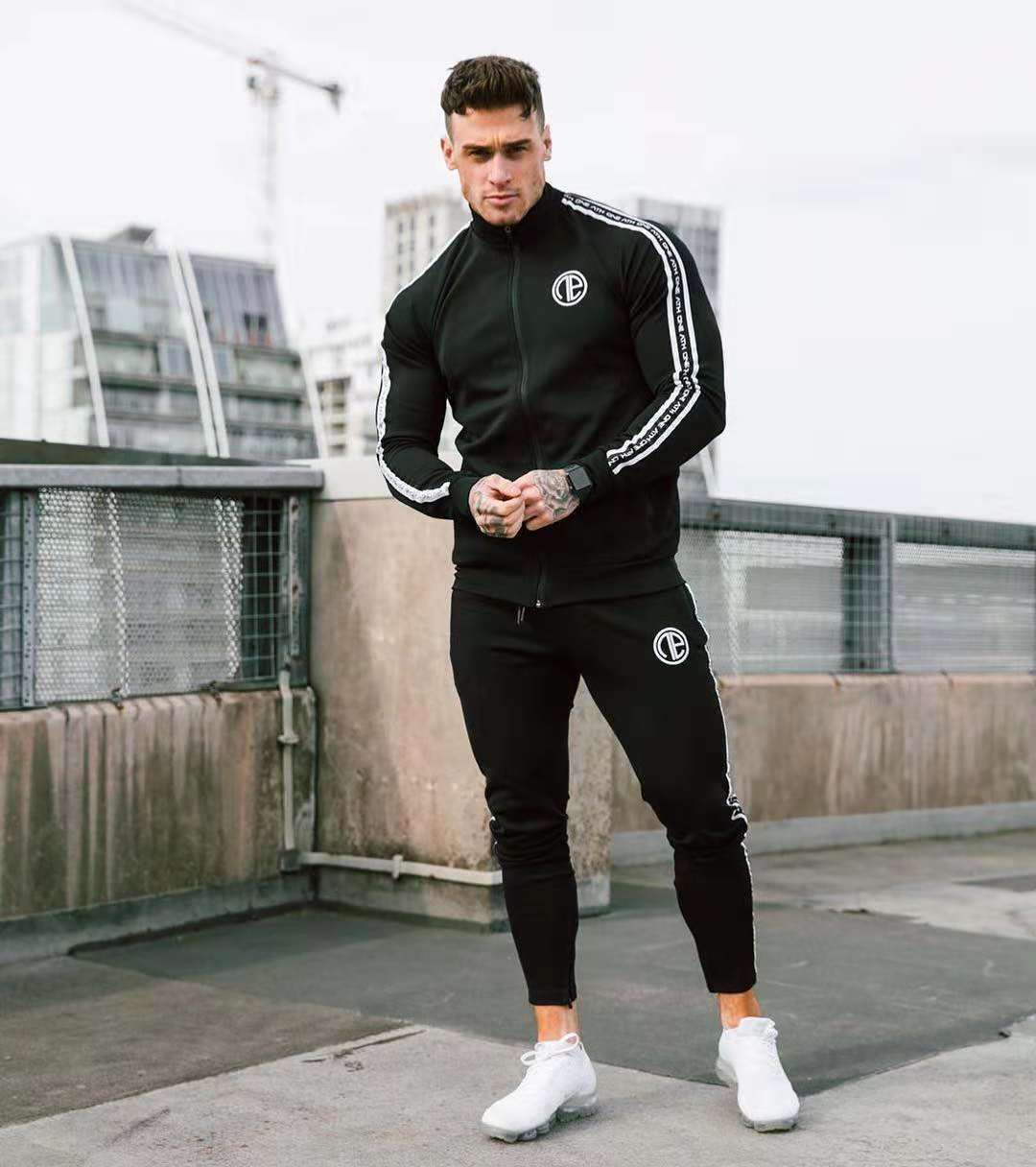 Fitness jacket male