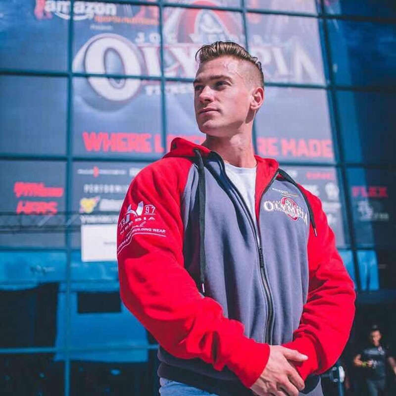 Cotton printed fitness Hoodie