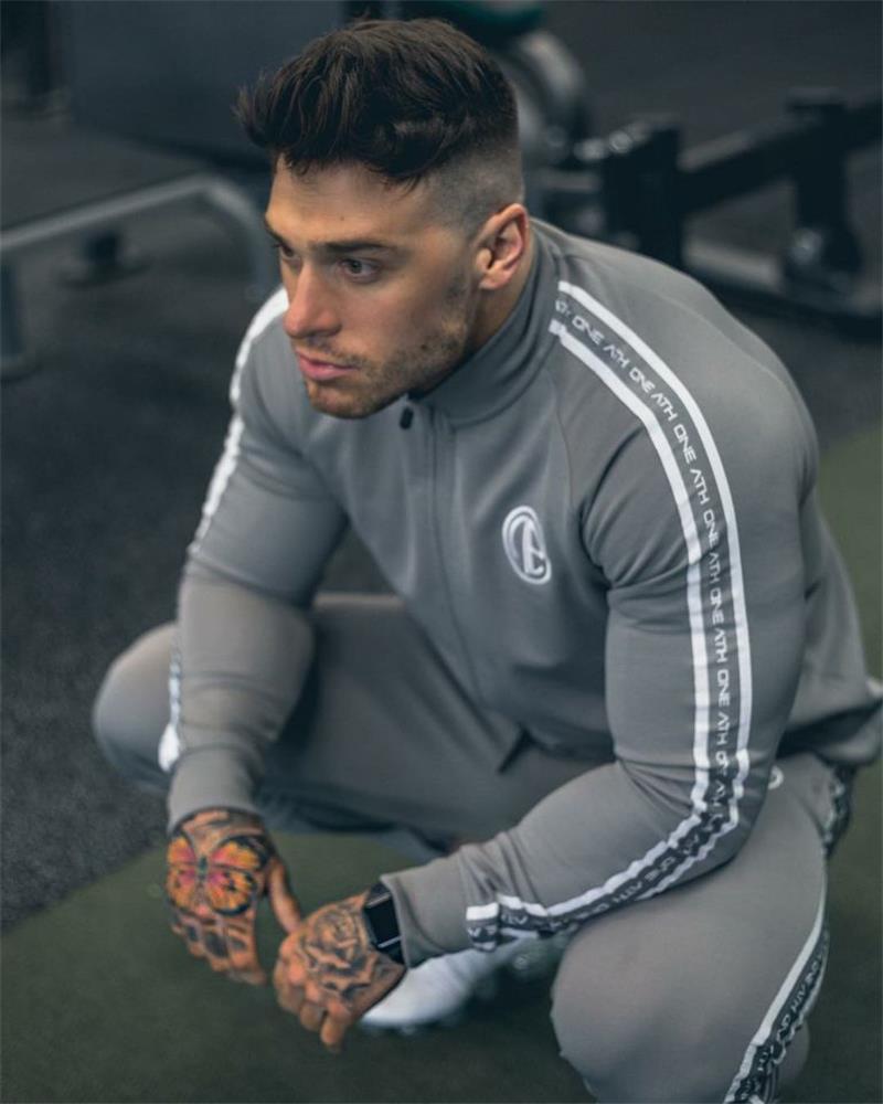 Fitness jacket male