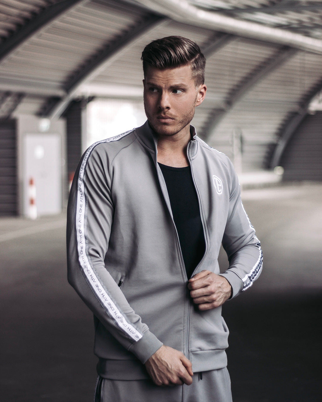 Fitness jacket male