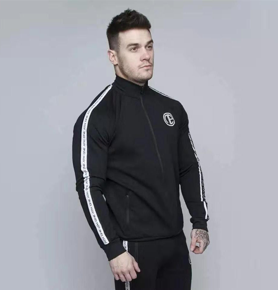 Fitness jacket male