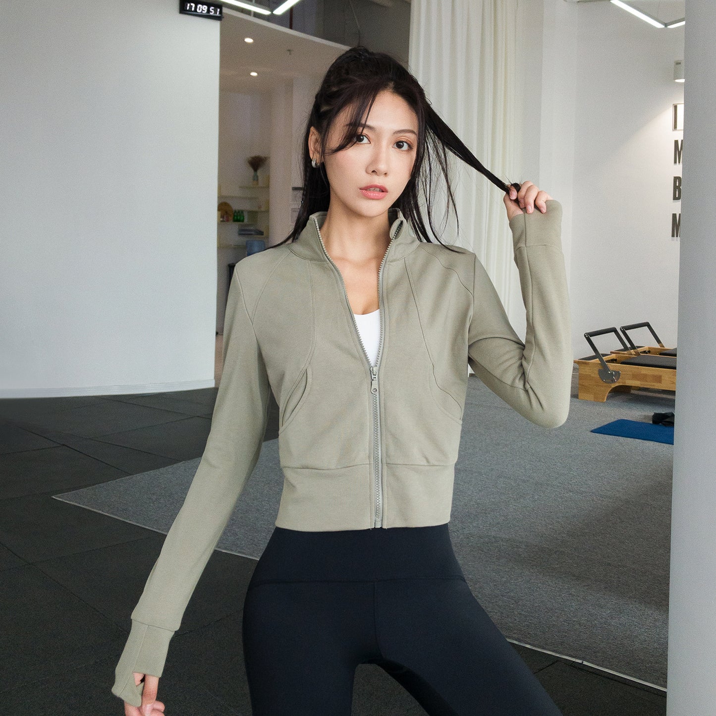 Fitness Wear Autumn And Winter Sports Coat For Women Running