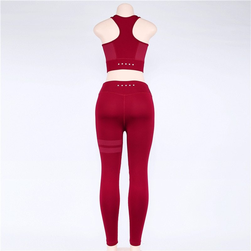 Women sport Suit Gym Yoga Sets Fitness Sportwear Workout Set Fitness Yoga Wear