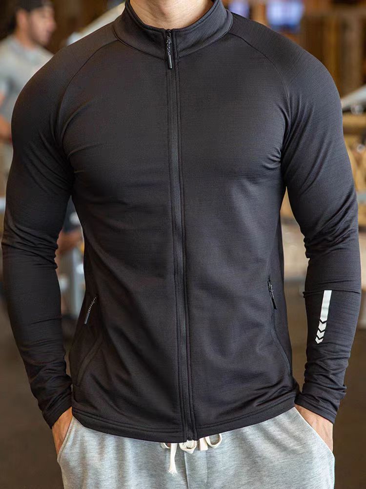 Fashion Personality Men's Sports Fitness Jacket